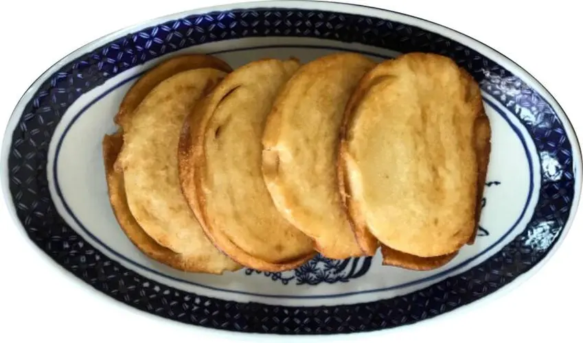 Fried Steamed Slice Of Bread