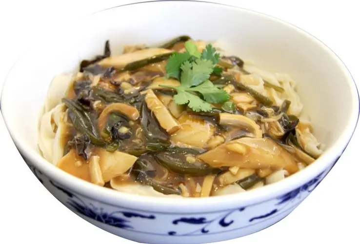 Noodle Assorted Mushroom Sauce