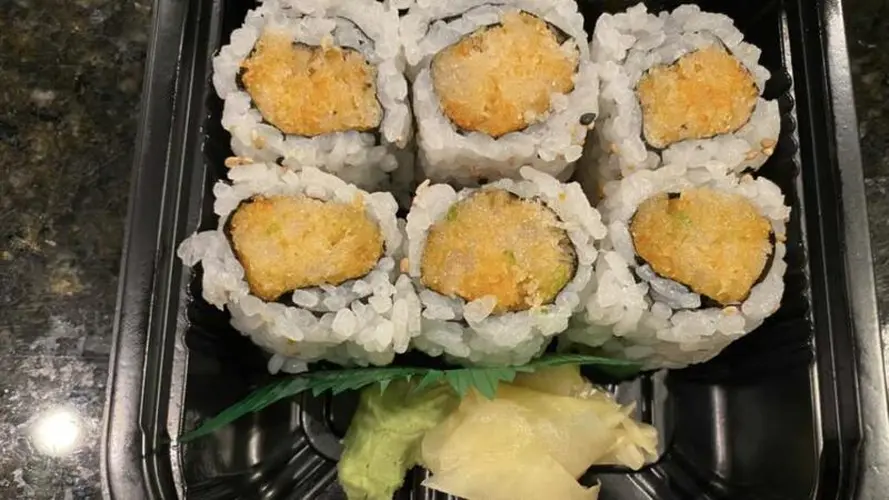 Spicy Crunchy Scallop Roll