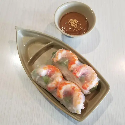 Vegan Shrimp Spring Rolls