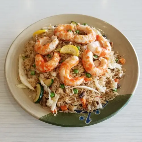 Vegan Shrimp Fried Rice