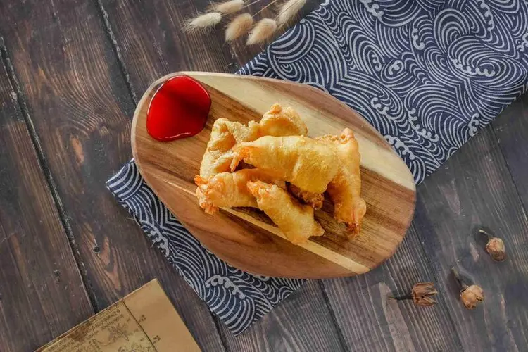 Fried Fantail Shrimp