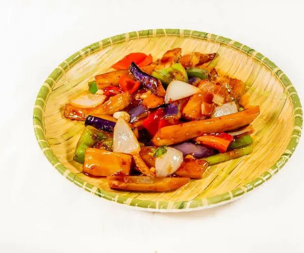 Eggplant In Garlic Sauce