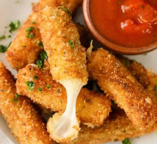 Fried Mozzarella Sticks