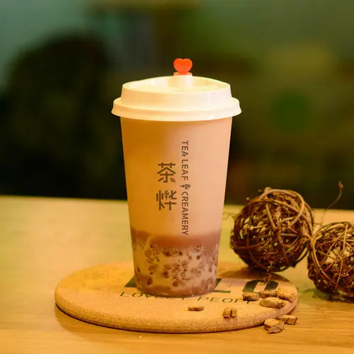 Red Bean Milk Tea
