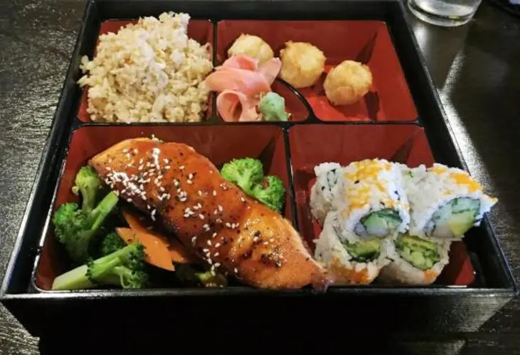 Salmon Bento