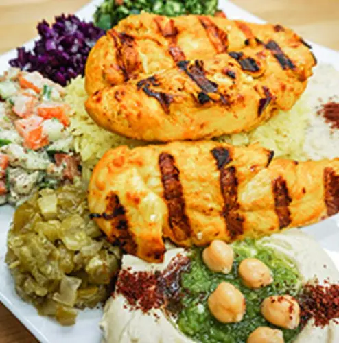 Chicken Kabob Plate
