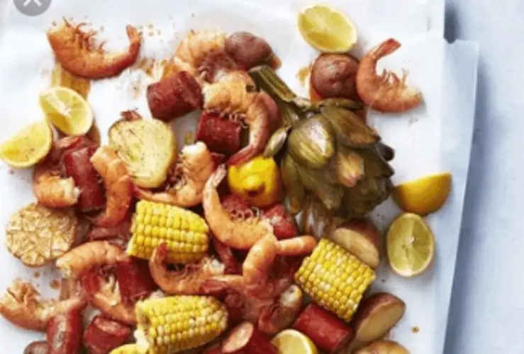 Seafood Platter No Head Shrimp