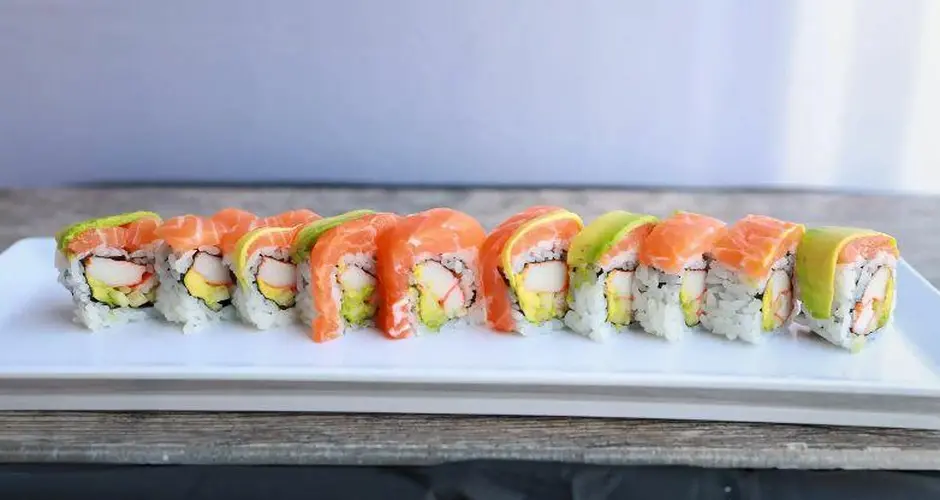 Pink Rainbow Roll