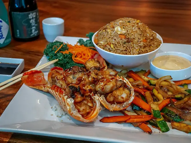 Hibachi Lobster Tail