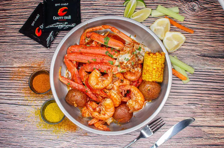 Snow Crab & Headless Shrimp