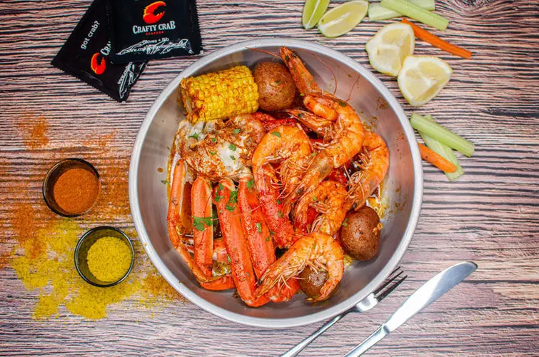 Snow Crab & Whole Shrimp