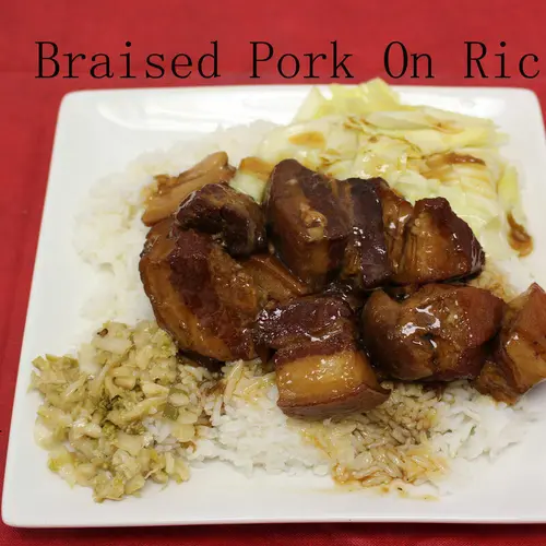 Braised Pork Rice