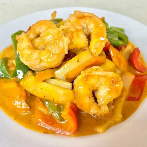 Panang Curry Shrimp