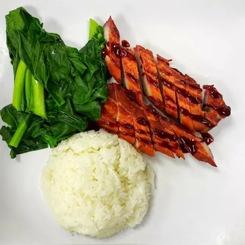 Chinese Roast Porkwith Rice