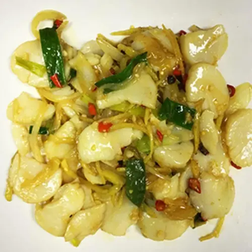 Ginger And Scallion Scallops