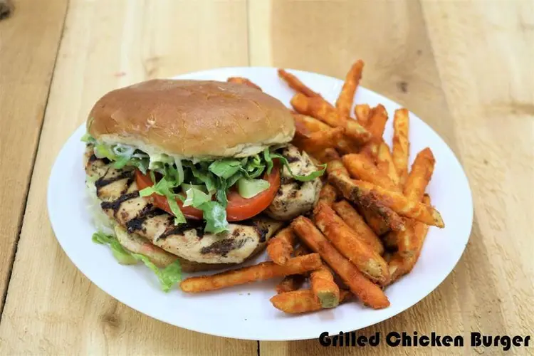 Grilled Chicken Burger