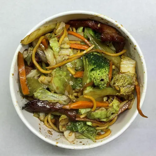 Roast Pork Pan Fried Noodle