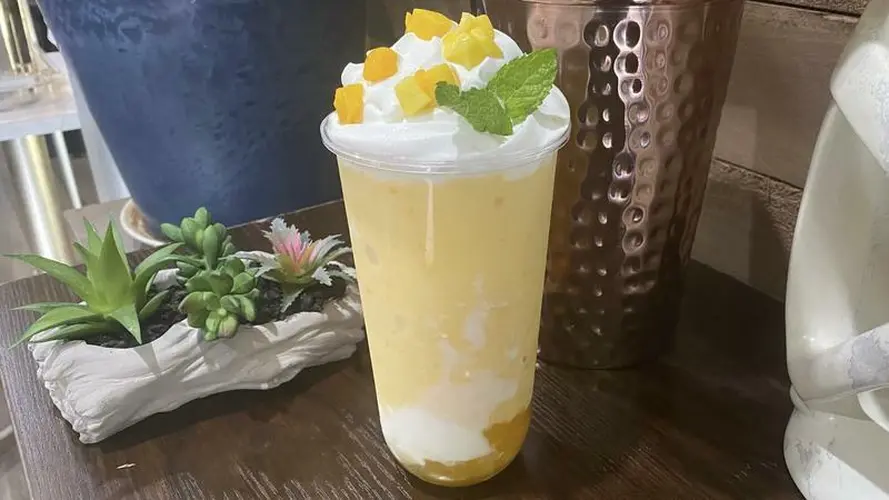 Mango Yogurt Slush