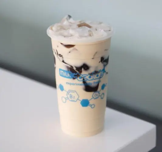 Honey Roasted Milk Tea Grass Jelly