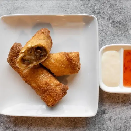 Cheese Steak Egg Rolls