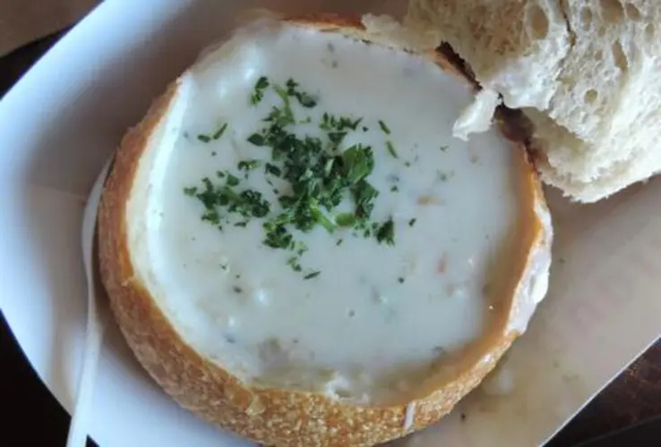 Clam Chowder Bread Bowl