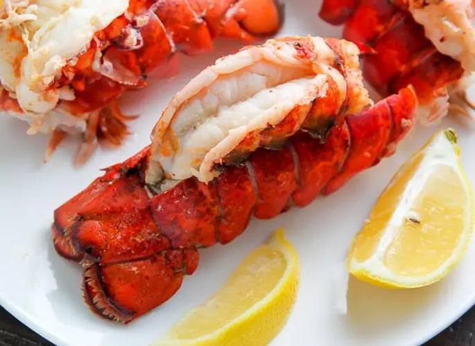 Steam Twin Lobster Tails