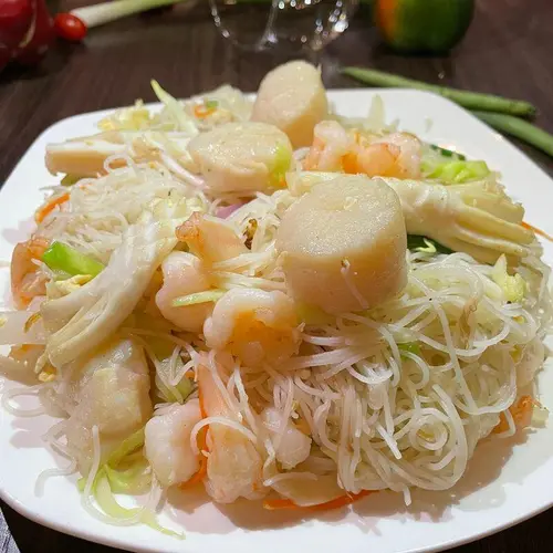Rice Noodles Seafood