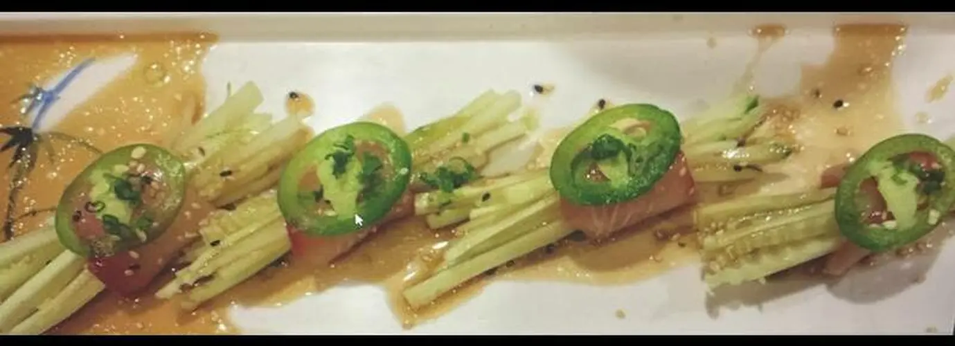 Yellowtail Sashimi Wrap