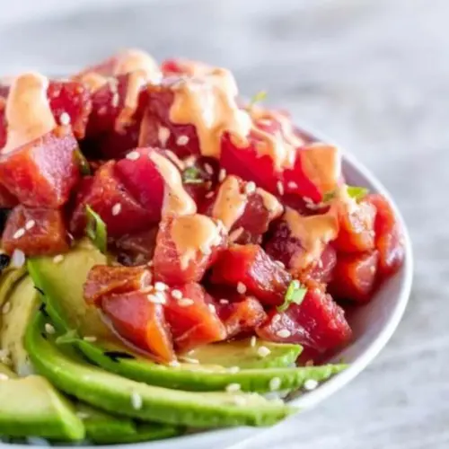 Ahi Tuna Poki Bowl