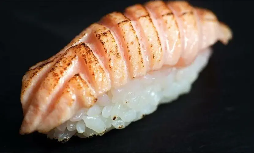 Seared Salmon Sushi
