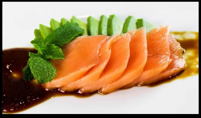 Seared Salmon Sashimi