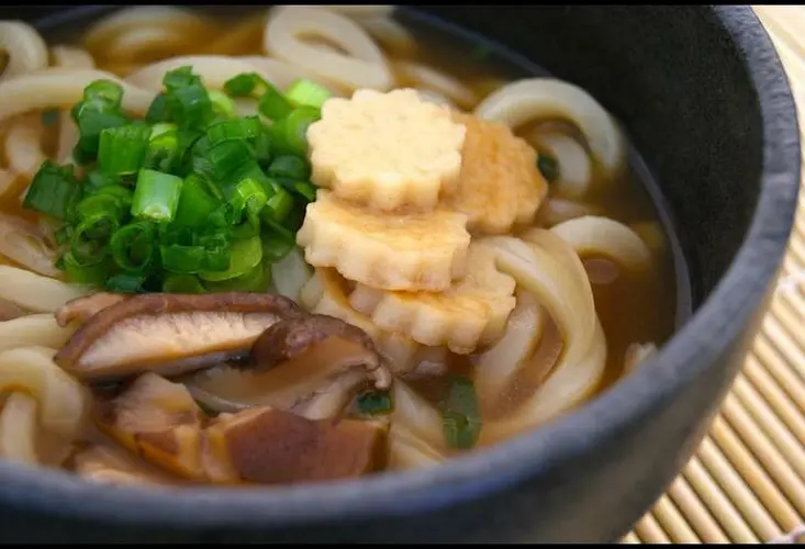 Vegetable Udon Noodle Soup