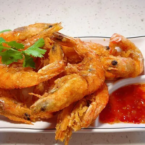 Golden Crispy Shrimp