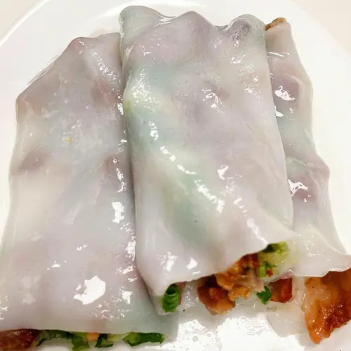 Steamed Bbq Pork Rice Noodle