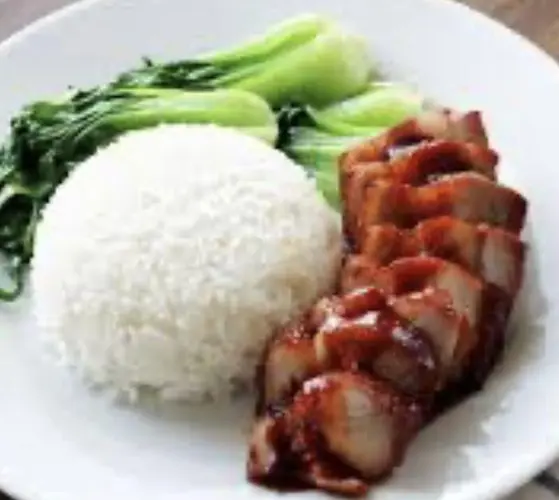 Bbq Pork Over Rice