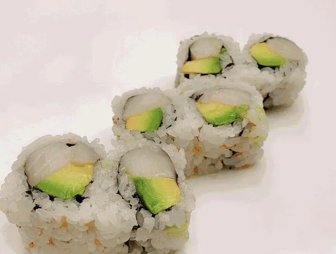 White Tuna Avocado Roll