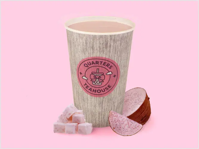 Hot Taro Milk
