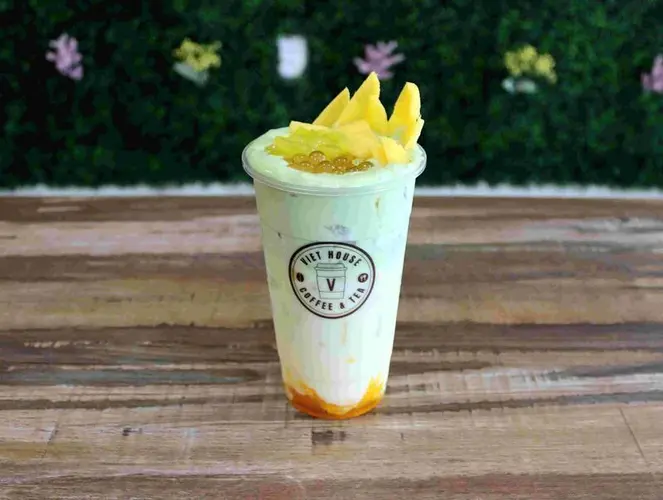 Mango Matcha Latte