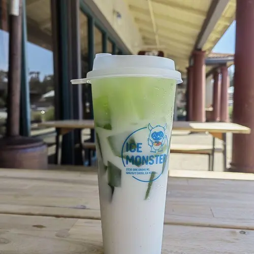 Pandan Coconut Latte