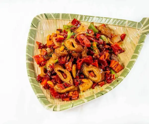 Dry Braised Pork Intestine