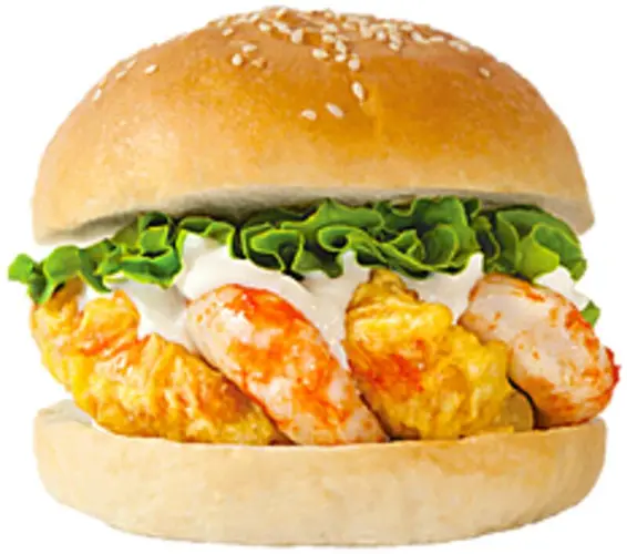 Vegan Shrimp Burger