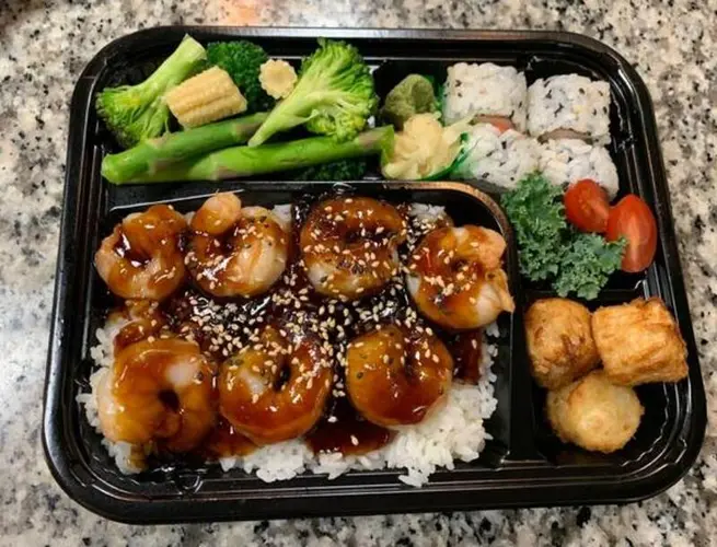 Bento Box Shrimp