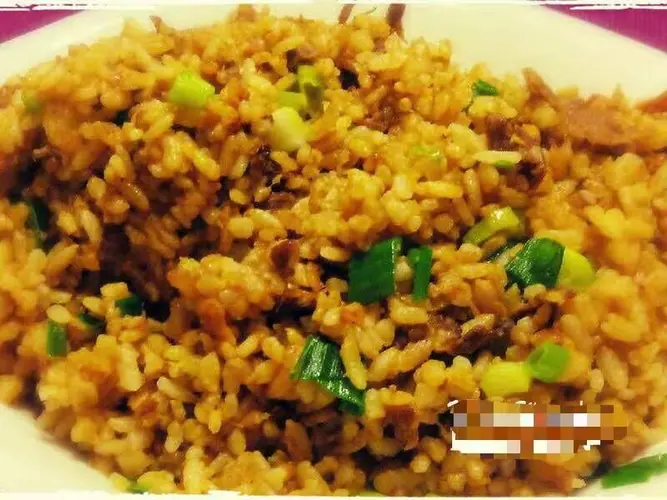 Vegetable Fried Yellow Rice