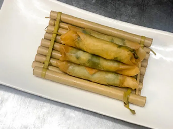 Cilantro Fish Rolls