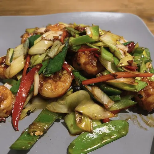 Spicy Hunan Shrimp
