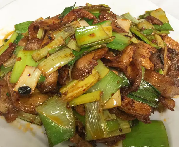 Szechuan Double Cooked Pork Belly