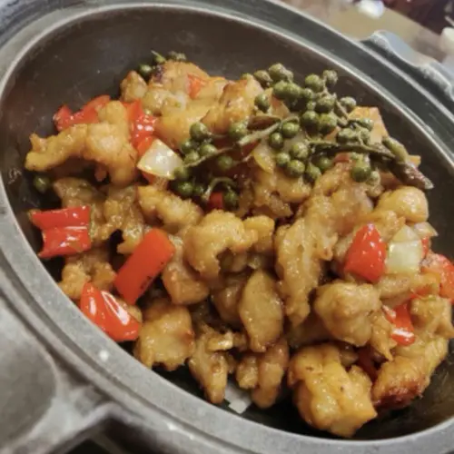 Green Peppercorns Chicken