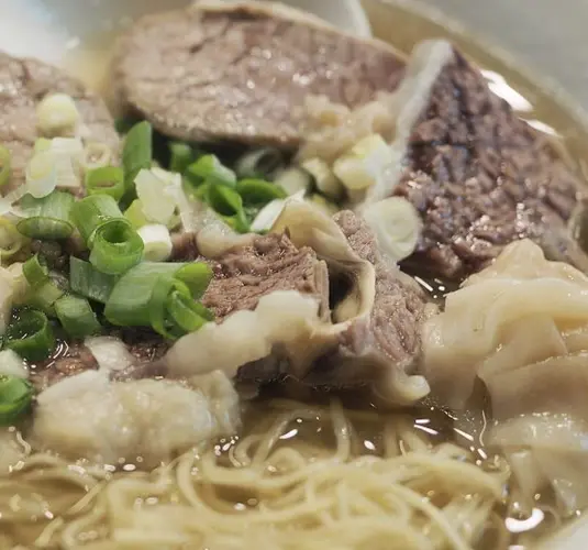 Beef Stew Wonton Noodle Soup