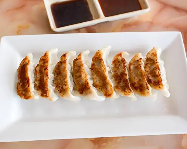 Pan Fried Pork Dumplings